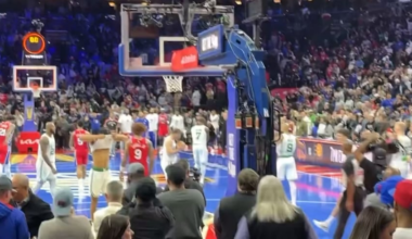 [Dalzell] Josh Minott was so upset after the missed free throws and his teammates swarmed him after the buzzer