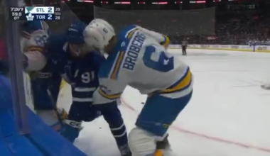 Nylander absolutely cooks Binnington