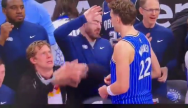 New pre-game ritual?