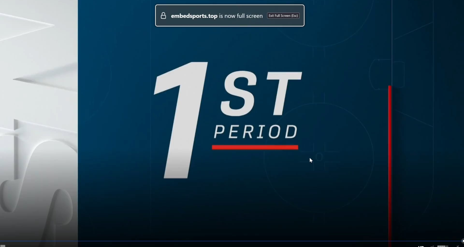 3 challenges in 5 minutes in the first period.