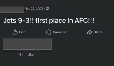 Facebook memories from 16 (!) years ago never ceases to ruin my day. What could’ve been with Favre…