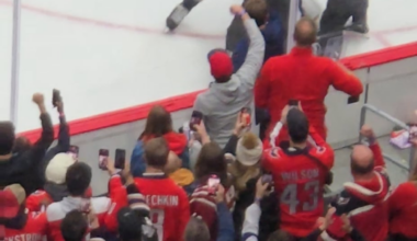 Douglas/Wilson fight (TBL vs Caps, 22 Nov 25)