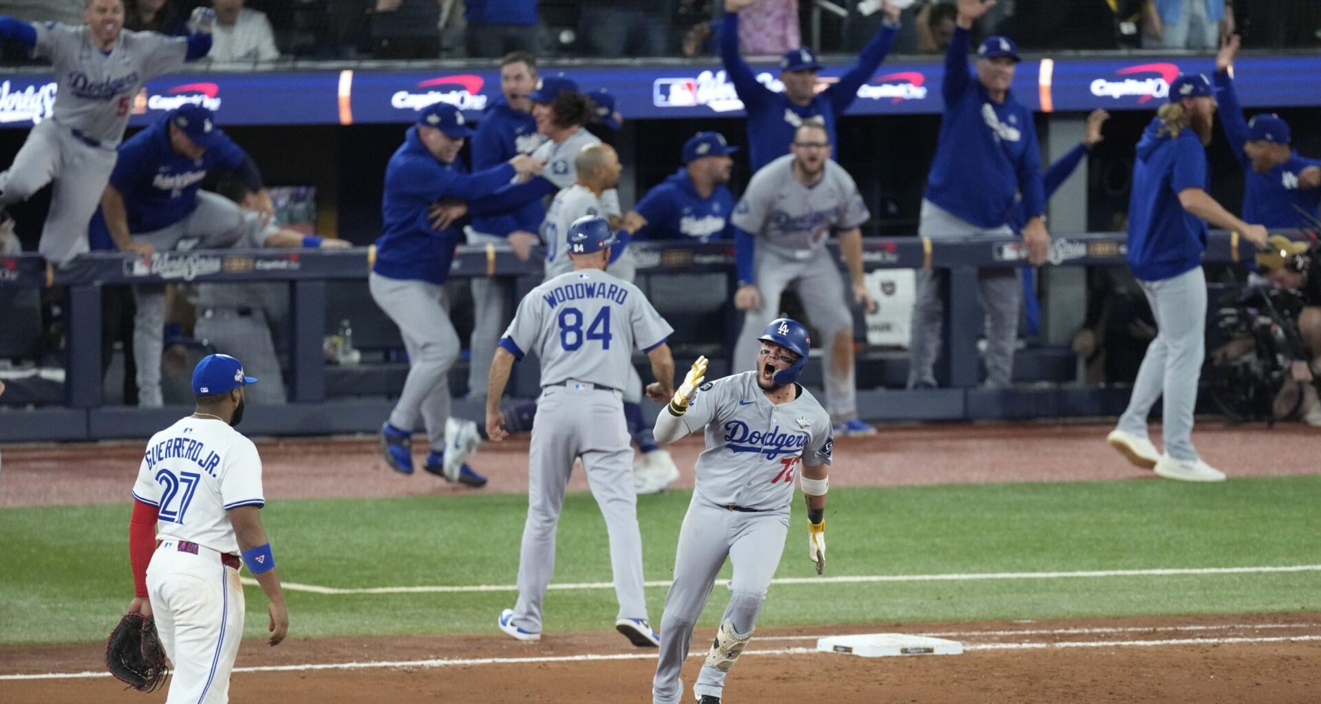 Nearly 26 million for classic Dodgers-Blue Jays Game 7
