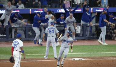 Nearly 26 million for classic Dodgers-Blue Jays Game 7