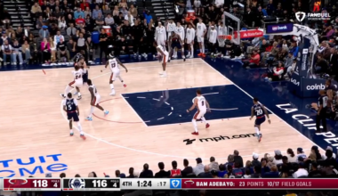 Bam Adebayo Locking up James Harden