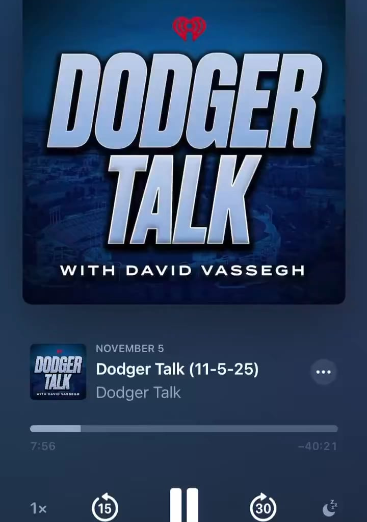 [David Vassegh] During the benches-clearing incident in Game 7 of the WS, the player who chirped the most was Blue Jays closer Jeff Hoffman. Multiple Dodgers veterans screamed at Hoffman saying, "You don't want to get in this game."