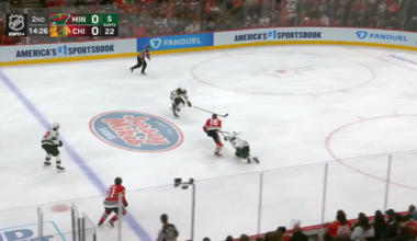 Jason Dickinson breaks through with his 2nd goal of the season