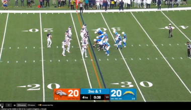 Chargers Tush Push: 7/8 converted for 1st Downs 💪 [Highlights, Weeks 1-11]