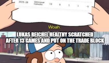 Maybe we should have got Robert Reichel out of retirement instead