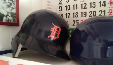 setting up a couple of shelves of Tiger stuff...