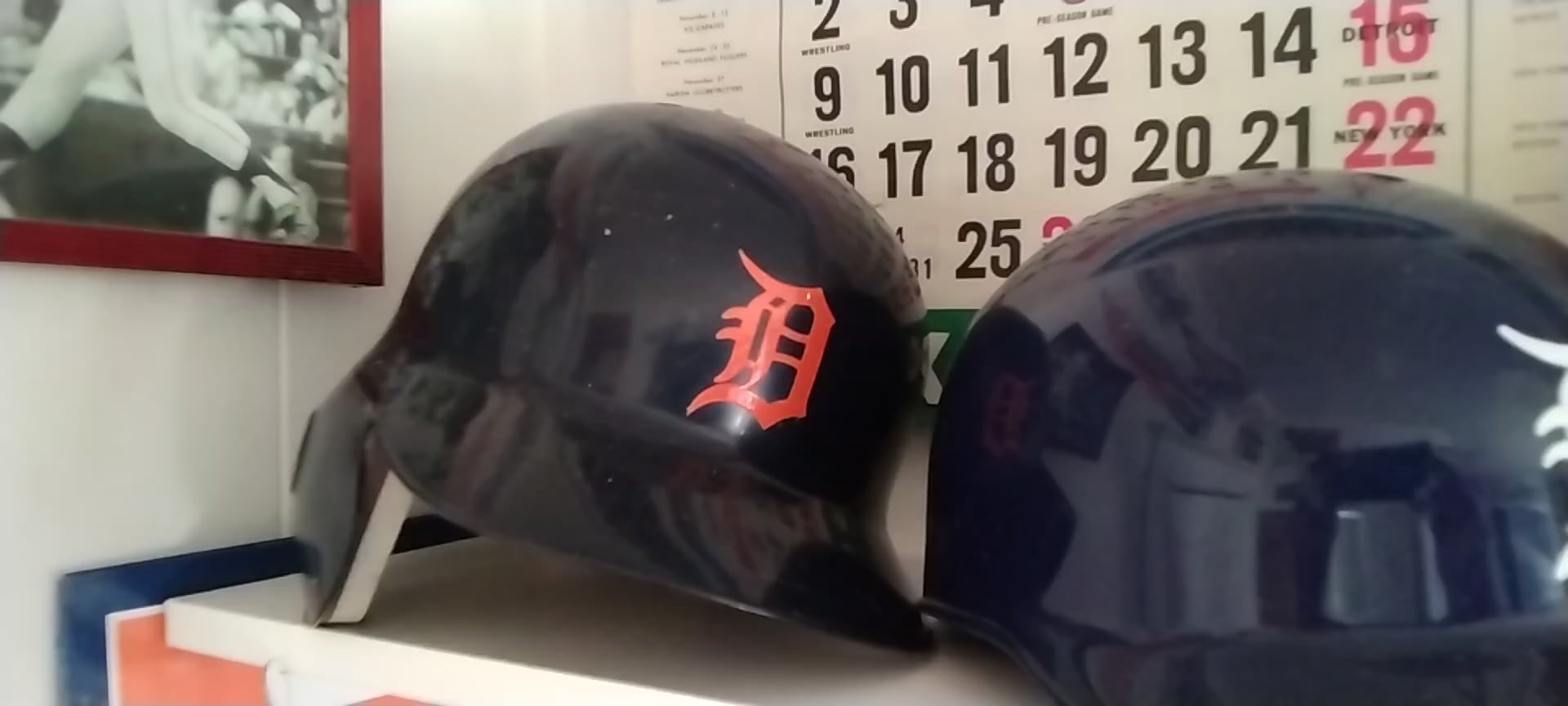 setting up a couple of shelves of Tiger stuff...