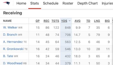 Did the 2010 Patriots have the greatest receiving corps ever assembled “on-paper?”