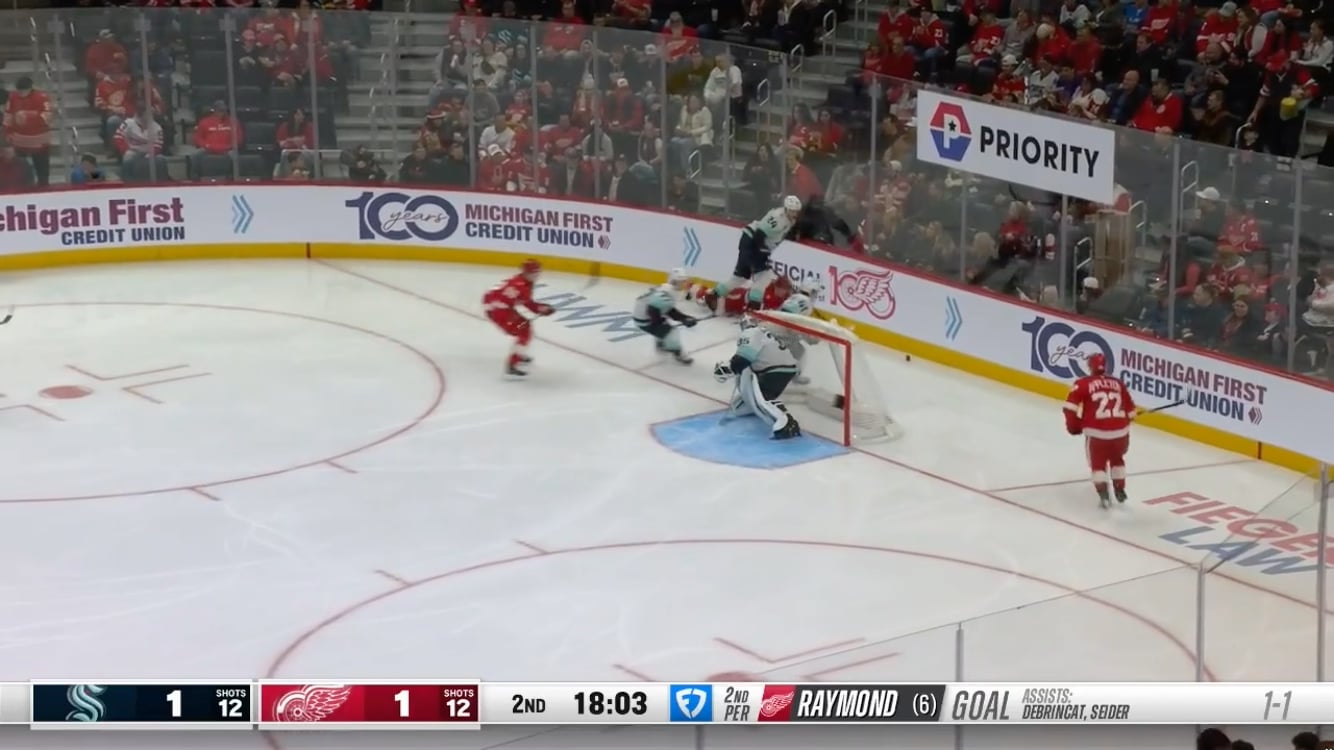 NATE DANIELSON FIRST NHL GOAL