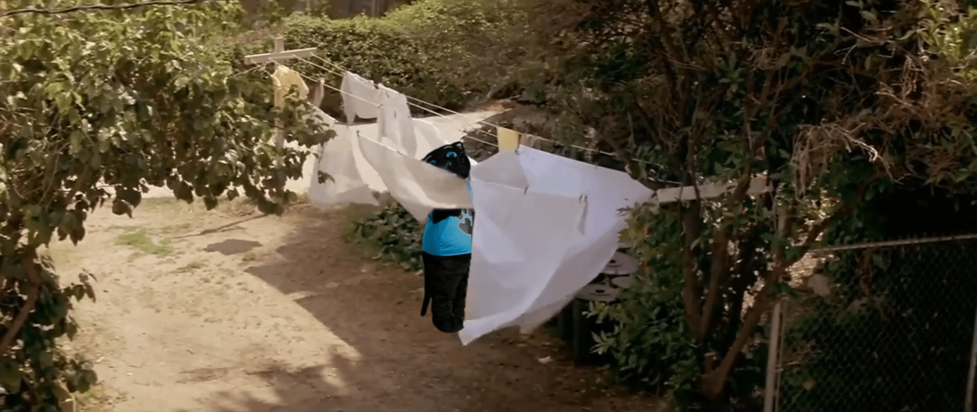 He's just standing there... MENACINGLY