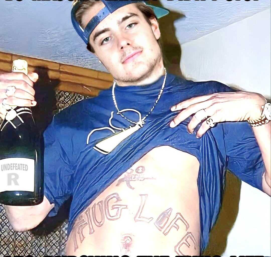 I always knew Leo was a thug