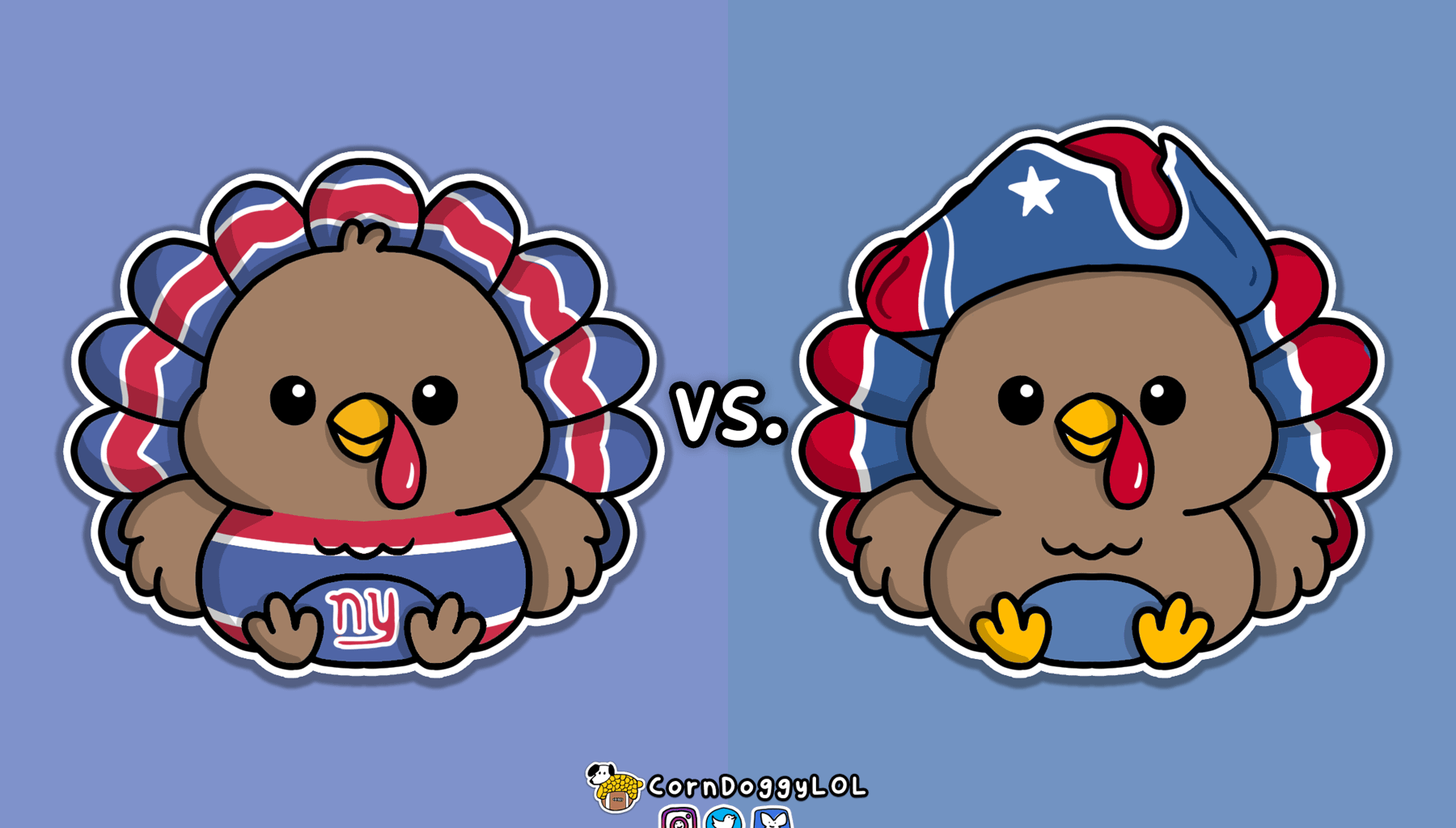 New York Giants Week 13 Turkey Doodle :)