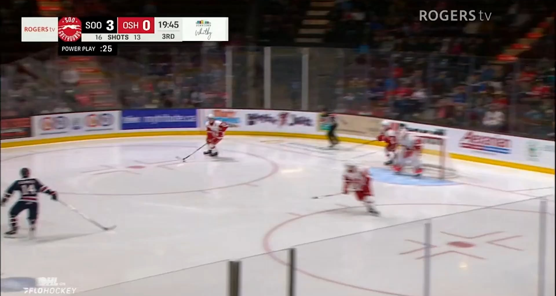 Brady Martin scores a between the legs goal on the power play