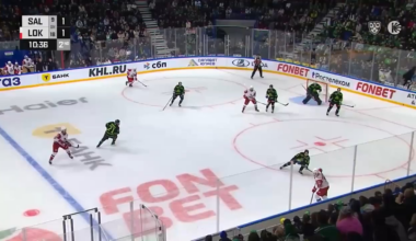 Egor Surin gets his 10th goal of the season