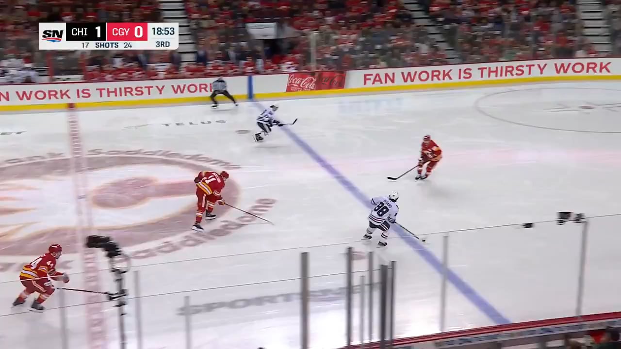 Connor Bedard floats a mini sauce pass to Tyler Bertuzzi, who stays red-hot by scoring his 2nd goal of the game and 8th of the season