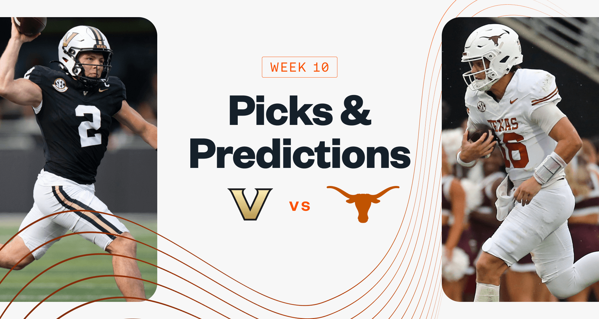 Vanderbilt Commodores Texas Longhorns NCAAF