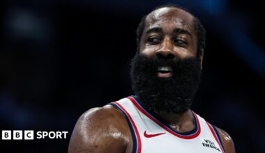 James Harden smiles