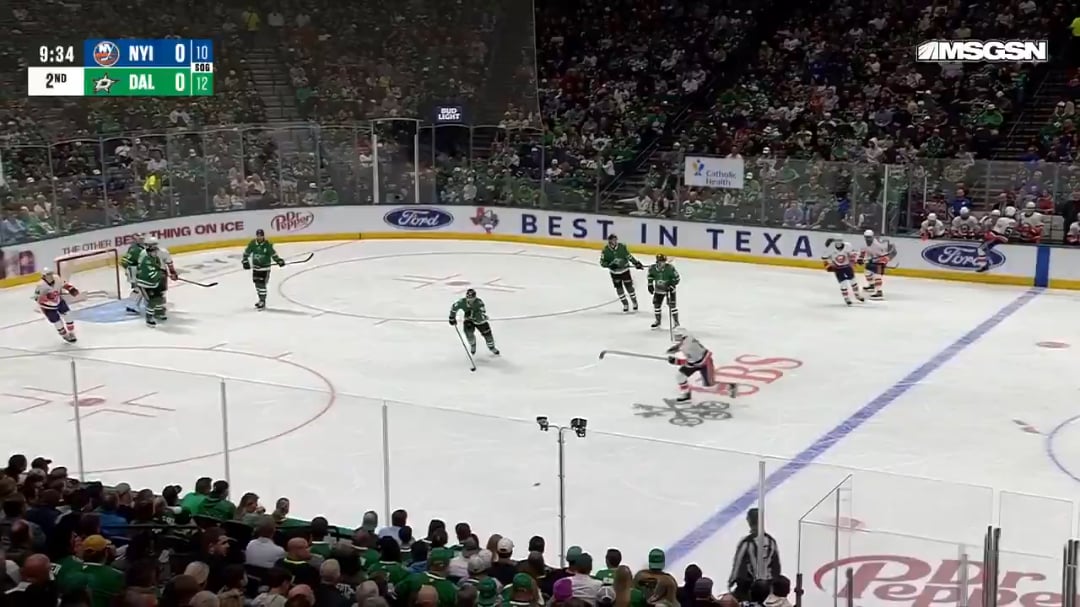 Calum Ritchie with his first as an Islander