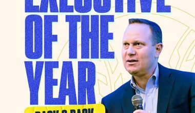 Matt Arnold Executive of the year