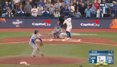 BO BICHETTE BELTS ONE TO DEEP CENTER SHOHEI IS OUT!