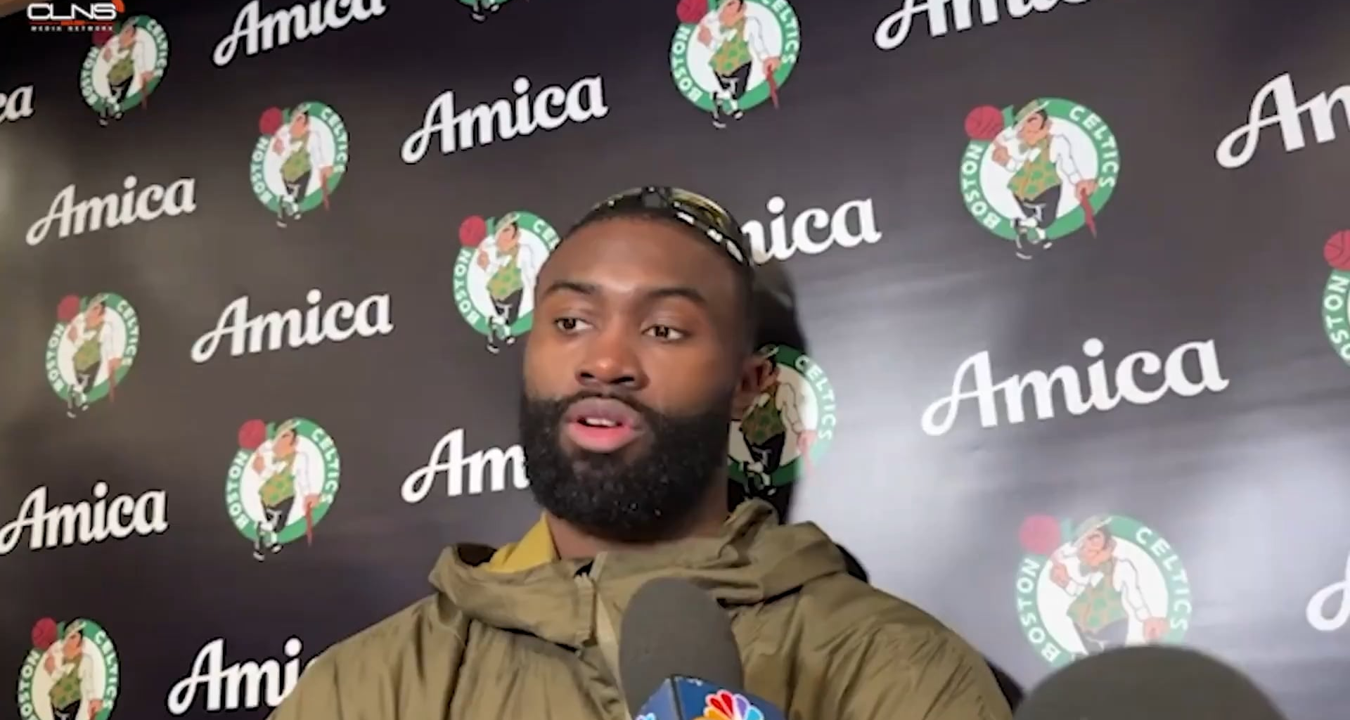 Jaylen Brown on the Celtics fans tonight: “This is the best crowd we had all year. You could feel the energy. You could feel them behind it. I loved to see it.”