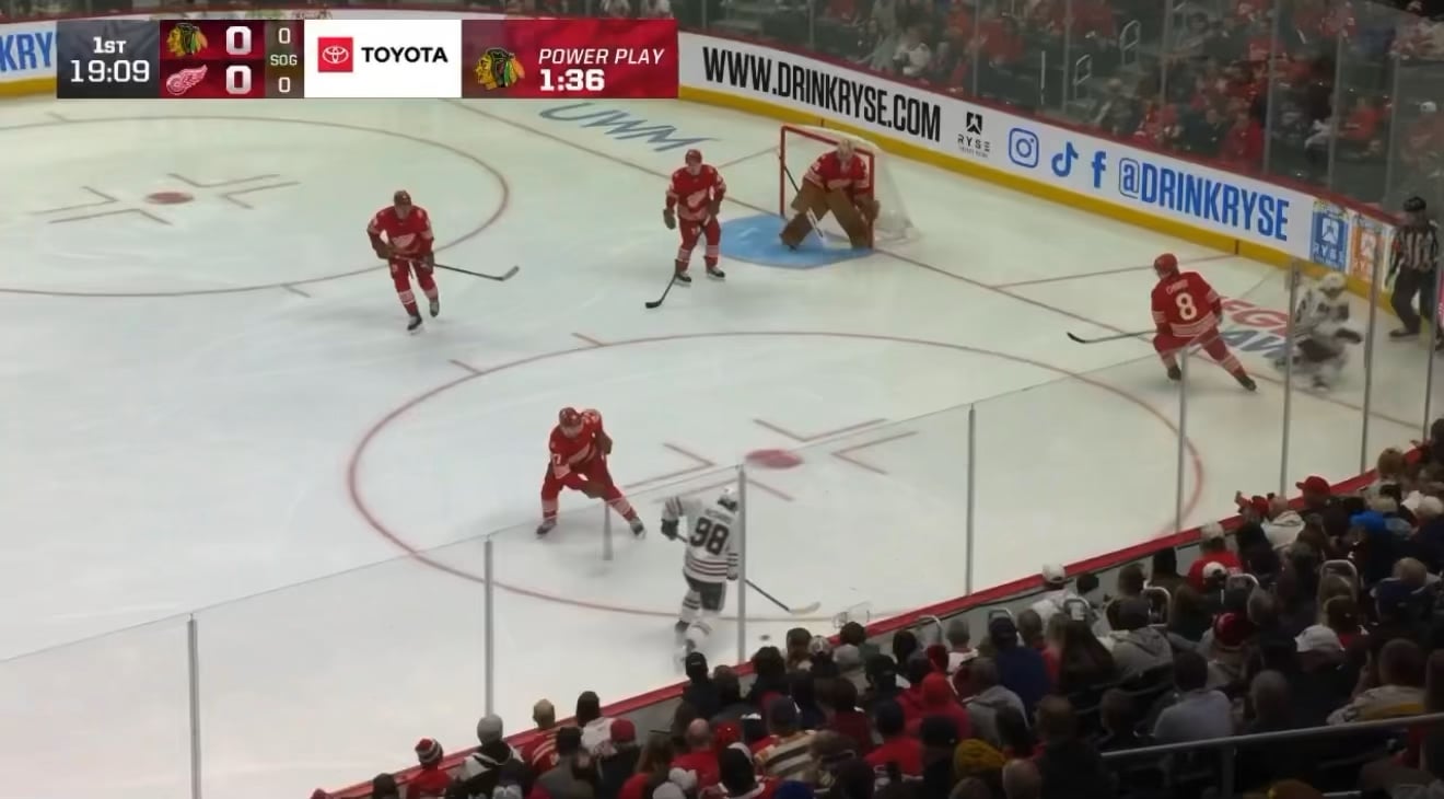 Bedard fires an absolute piss rocket