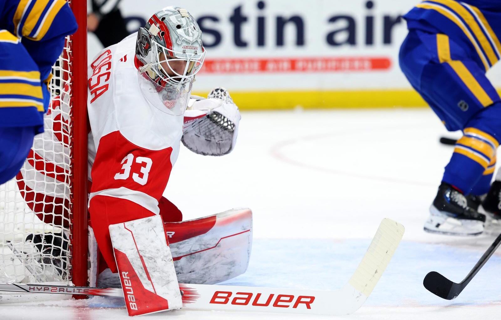 Red Wings Prospects Sebastian Cossa Injured