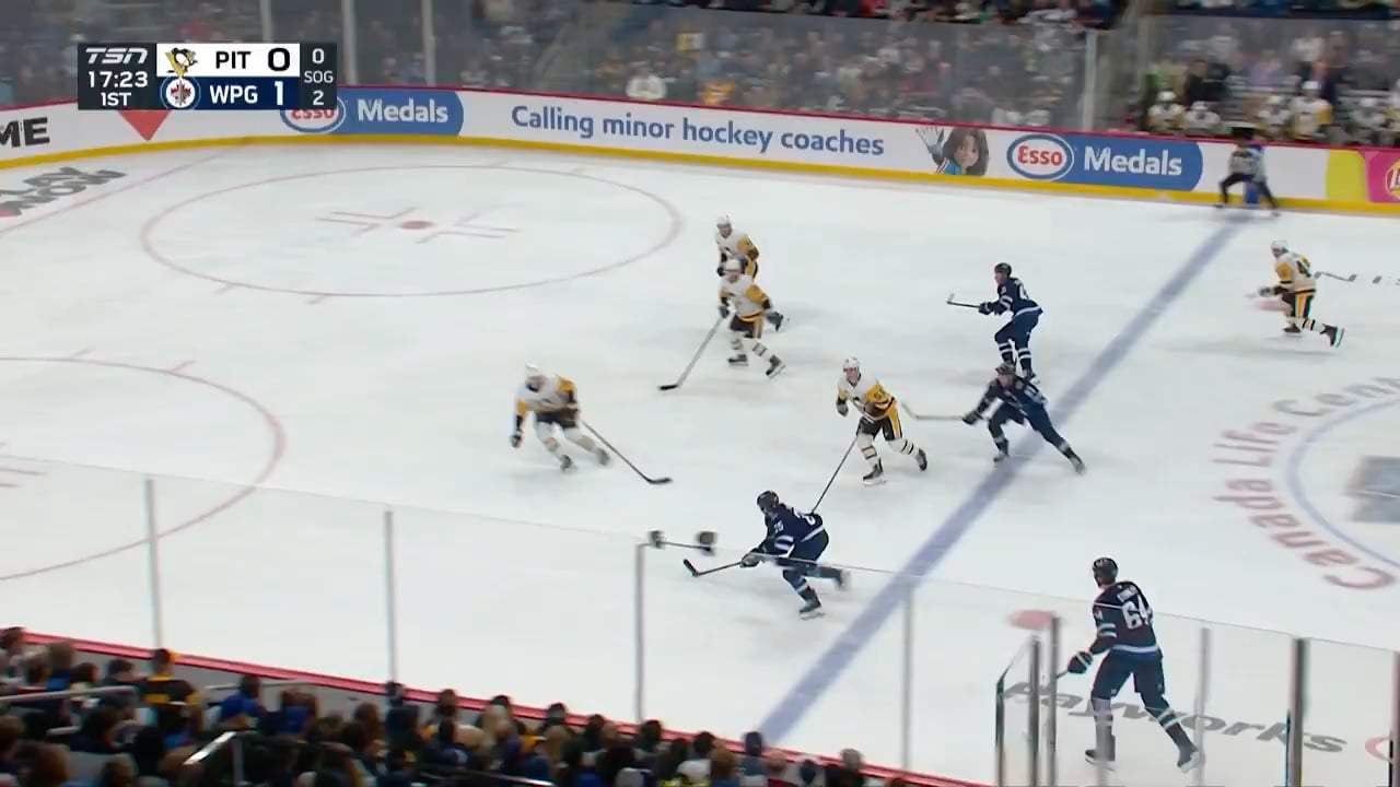 Brad Lambert's 1st NHL goal!