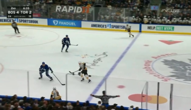 Nikita Zadorov cremates Scott Laughton