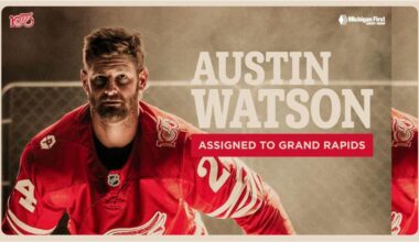 Red Wings assign Austin Watson to Grand Rapids | Detroit Red Wings