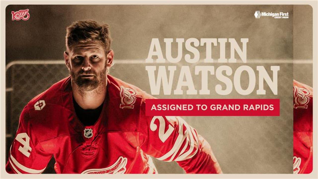 Red Wings assign Austin Watson to Grand Rapids | Detroit Red Wings