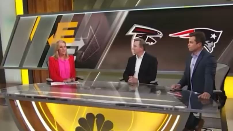 Tom Curran uses an obscure word that sounds like a slur, startling his co-hosts