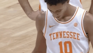 Tennessee Freshman Nate Ament vs Kansas: 20 PTS | 9 REBS | 1 AST