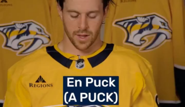 They try to guess what Swedish Hockey terms mean