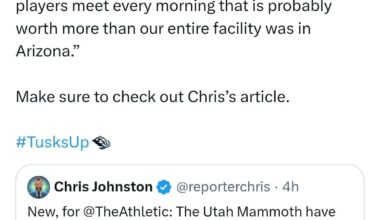 "We have a TV set in the video room...probably worth more than our entire facility was in Arizona"