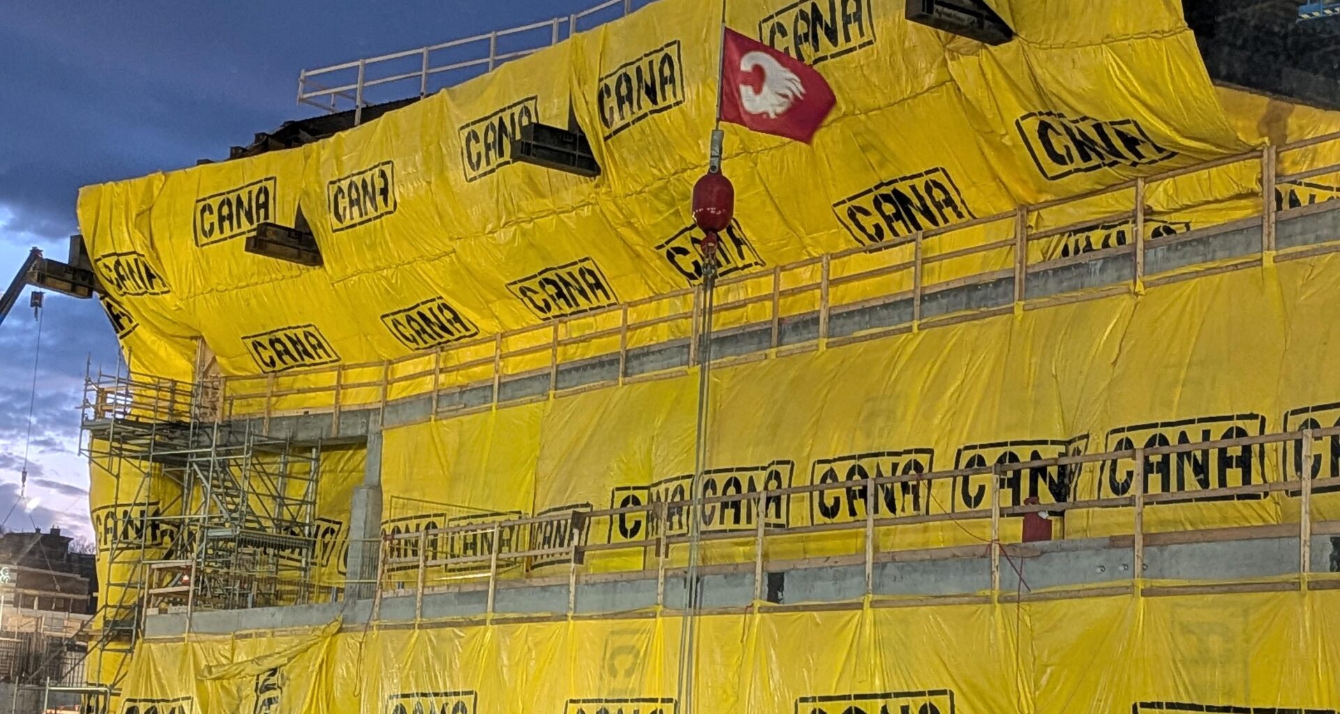 When should I turn the flag upside down?