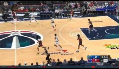 Washington Wizards are a bit better and perhaps better coached than what most people outside Washington think! - Quick offense analysis breakdown