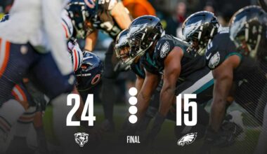 Game Recap: Bears 24, Eagles 15 - Philadelphia Eagles