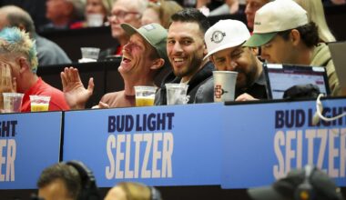 Joe Musgrove and Tim Hill spotted at a SDSU basketball game yesterday