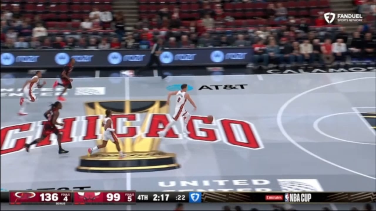 Swedish Dunk by Pelle Larsson as the Heat are Running Away With This