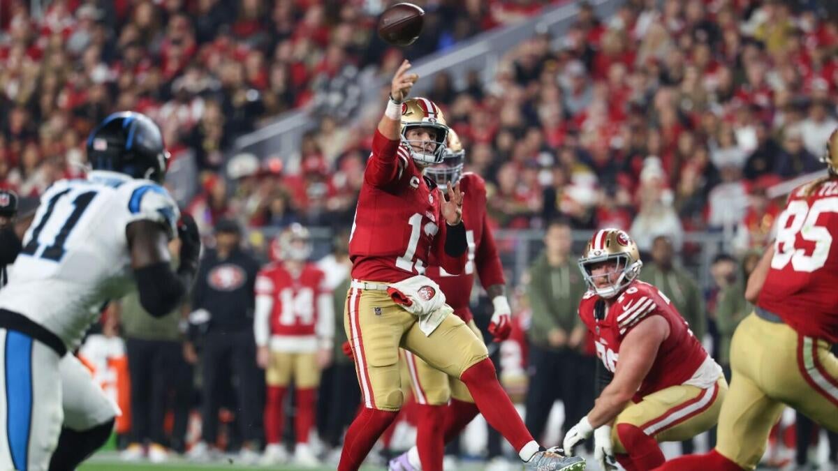49ers vs. Panthers live updates: Scores, highlights as Purdy has 3 interceptions