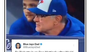 Did Donnie Baseball ever cross paths with Bo Bichette‘s dad?