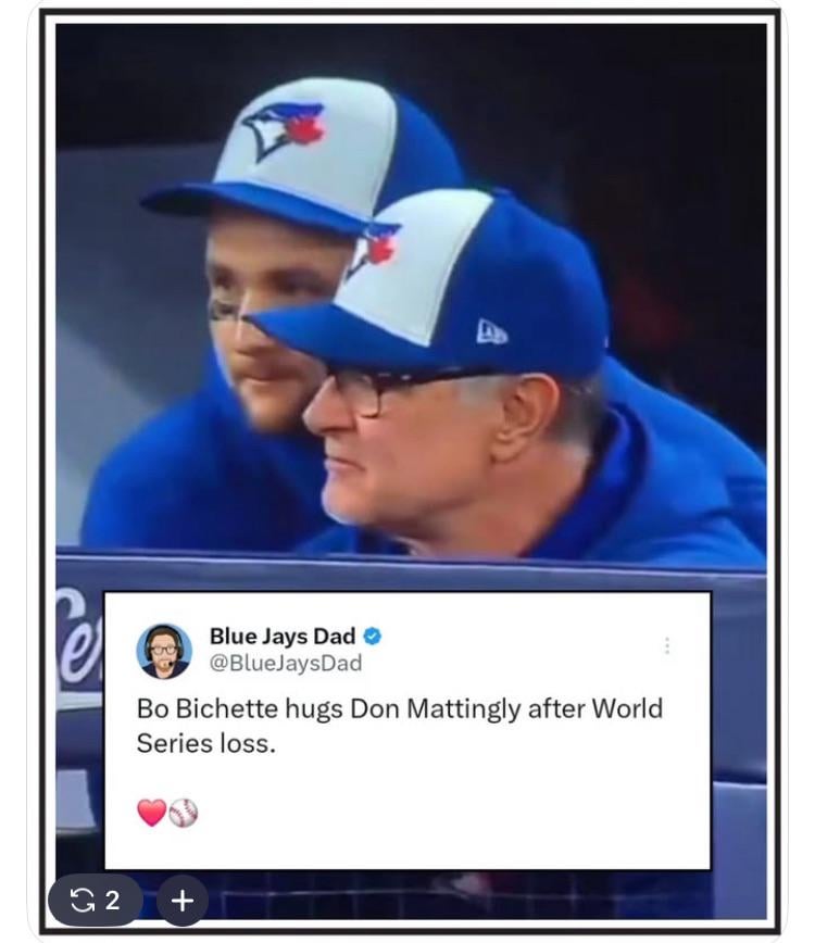Did Donnie Baseball ever cross paths with Bo Bichette‘s dad?