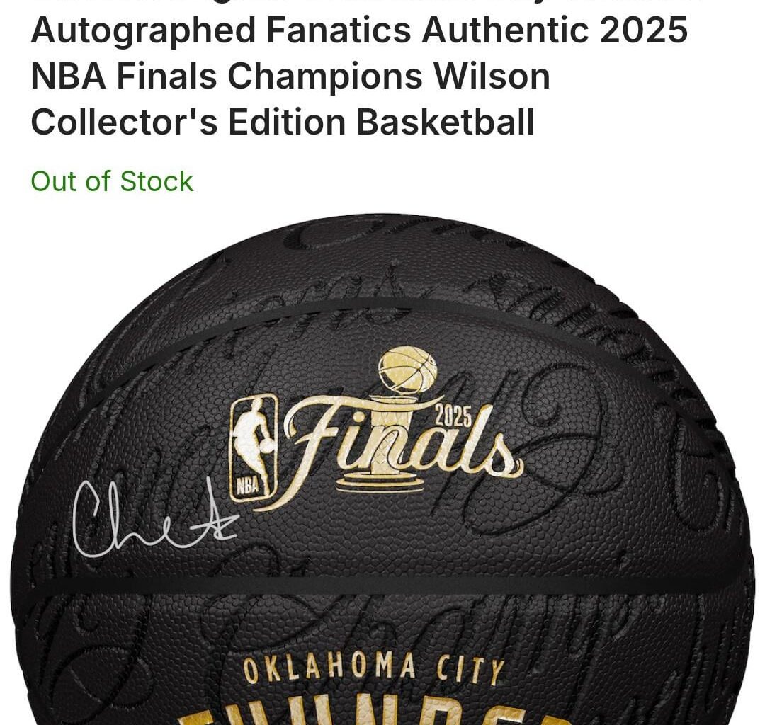 Finally arrives today after ordering it after the finals.