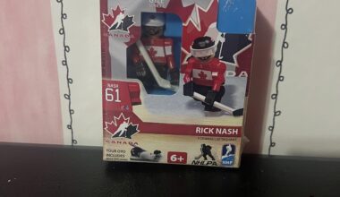 Selling a Team Canada Rick Nash Lego compatible figurine!