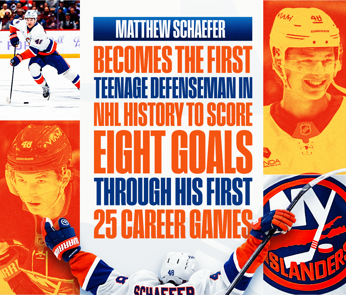 Matthew Schaefer makes history once again